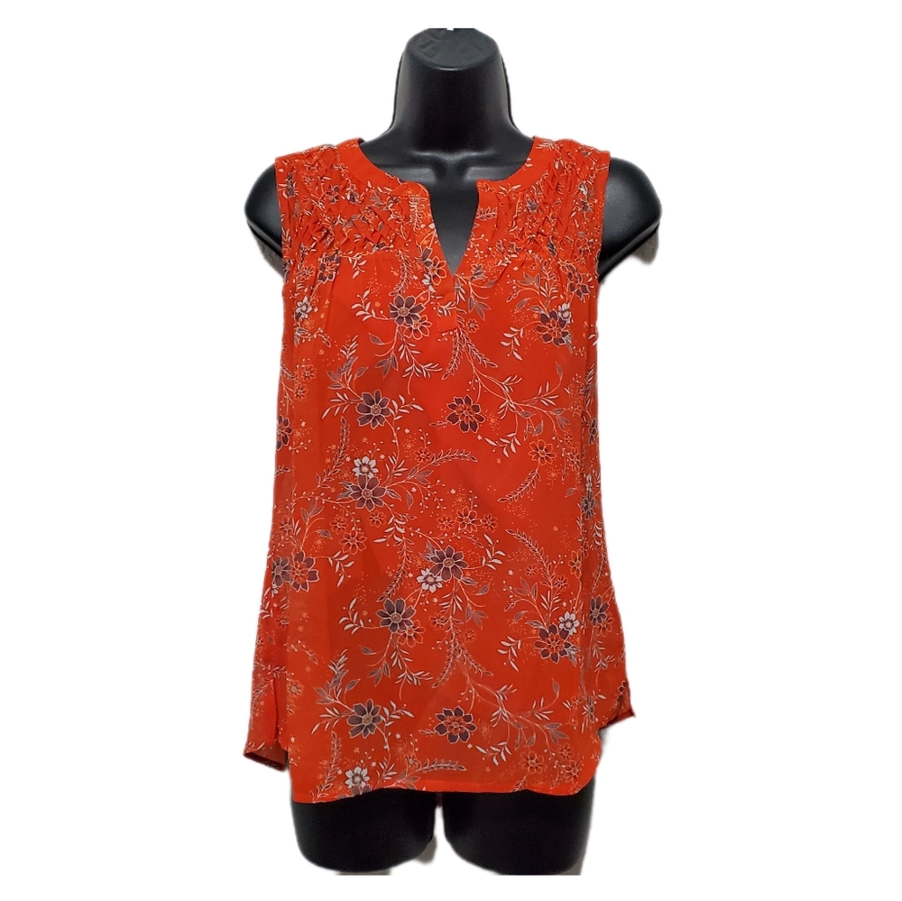2/$30 Daniel Rainn Women's Floral Sleeveless Top Size XSmall